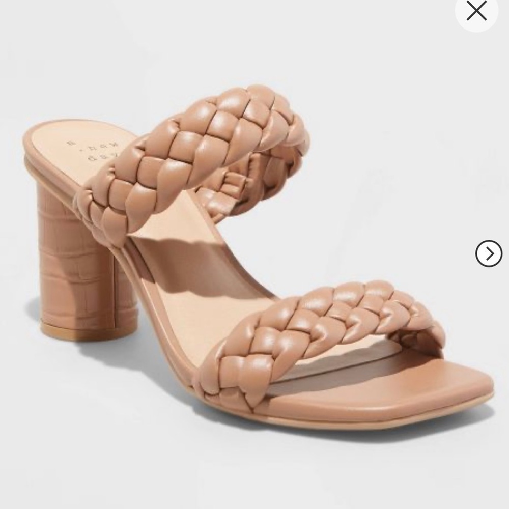 A New Day Women’s Basil Mule Heel Brown Size 11 - Picture 2 of 12